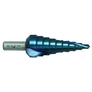 Step Drill Spiral Flute 4-20mm TiAIN