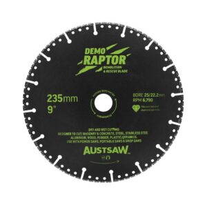 235mm (9in) | Demo Raptor Multi-Purpose Demolition Diamond Blade