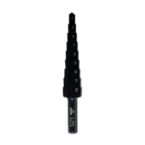 ThunderMax Step Drill Straight Flute 4-12mm Metric