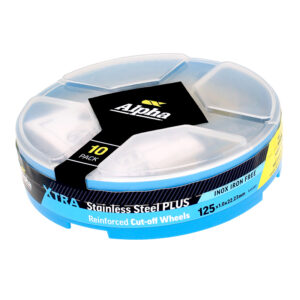 Alpha Stainless Steel Plus | 125 x 1.0mm Cutting Disc - Bulk