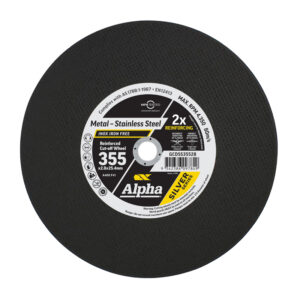 Cutting Disc 355 x 2.8 x 25.4mm Stainless Silver Series Bulk