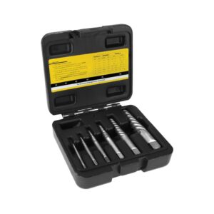 Alpha 6 Piece Screw Extractor Set No. 1 - 6.