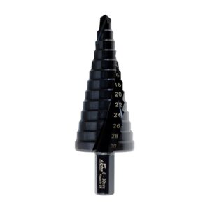 ThunderMax Step Drill Spiral Flute 6-30mm Metric