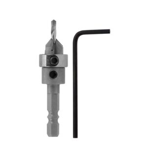 3.5mm (9/64in) Tungsten Carbide Countersink with Drill Bit