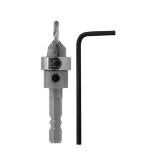 5mm Tungsten Carbide Countersink with Drill Bit