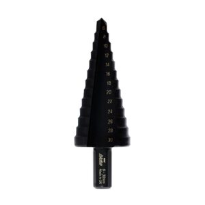 ThunderMax Step Drill Straight Flute 6-30mm Metric Carded