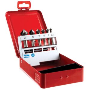 Countersink 3 Flute Set - 6.3, 8, 10, 12, 16, 20mm