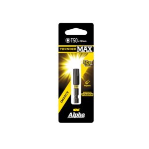 ThunderMax TX50 x 50mm Impact Power Bit Carded