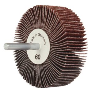 Flap Wheel Mounted 75 x 25 x 6mm A120 Grit AlOx Bulk