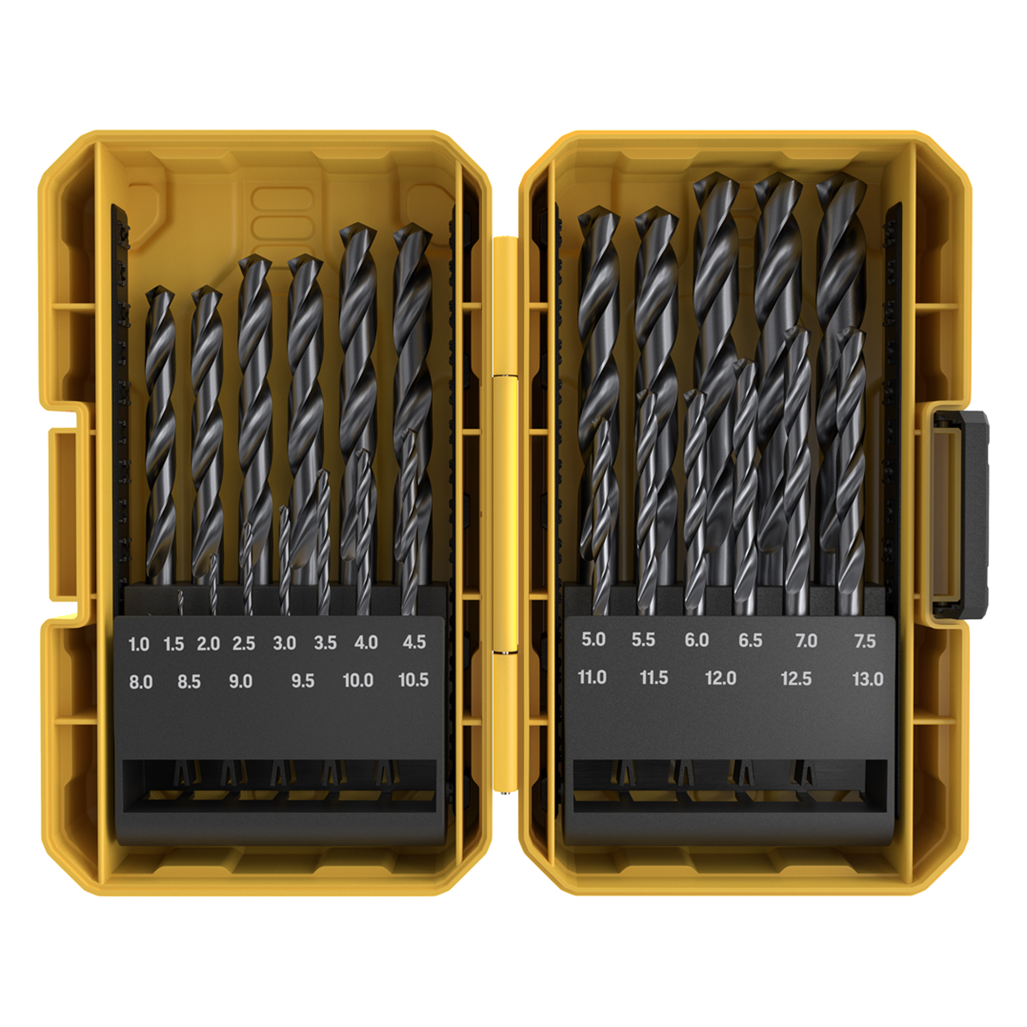 25 Piece | Alpha Black Series Metric Tuffbox Pro Drill Set