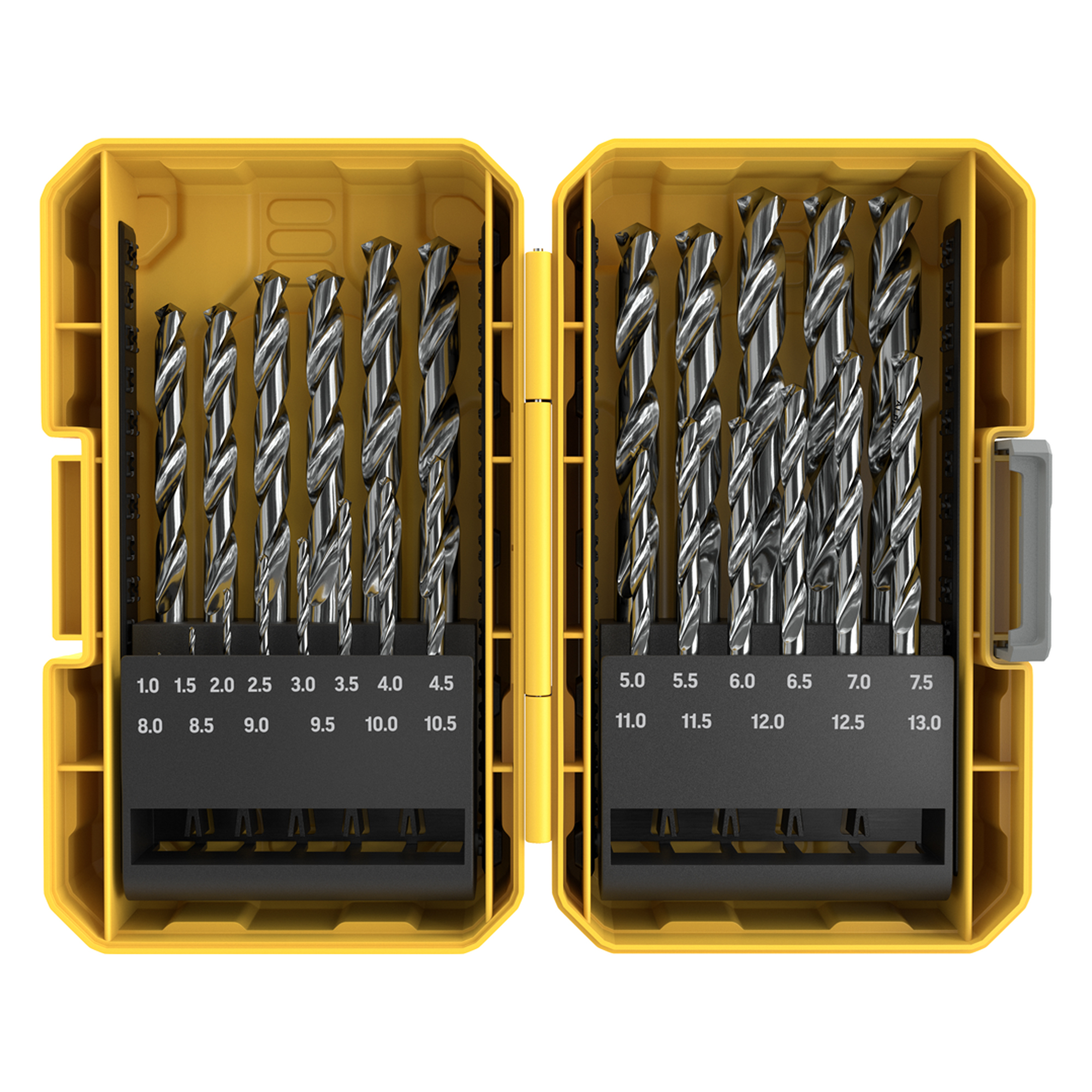 25 Piece | Alpha Silver Series Metric Tuffbox Pro Drill Set