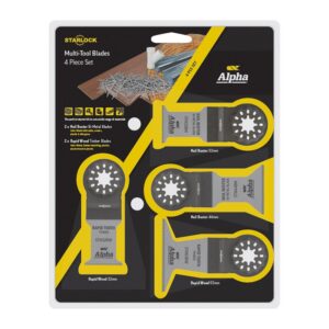 Starlock 4 Piece Multi-Tool Blade Set