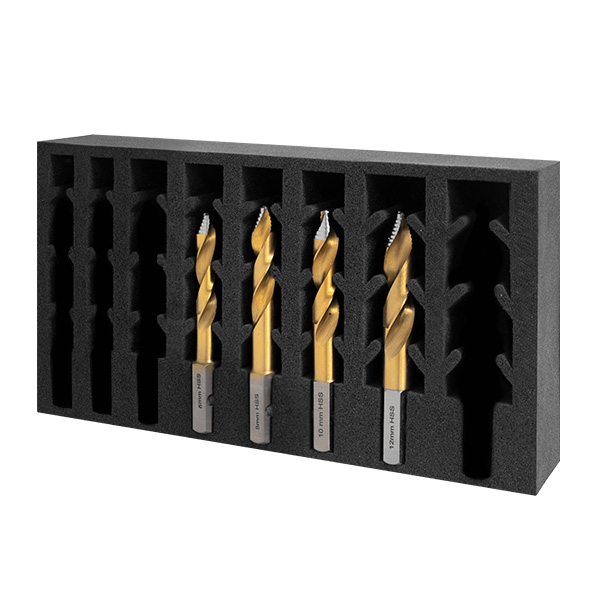 VersaDrive TurboTip Impact Drill Bit Set, 6, 8, 10, 12mm