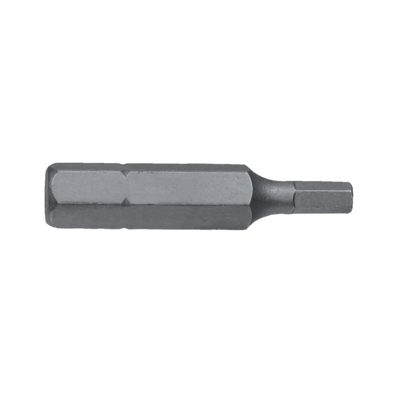 Hex 1/8in x 25mm Tamper Proof Insert Bit