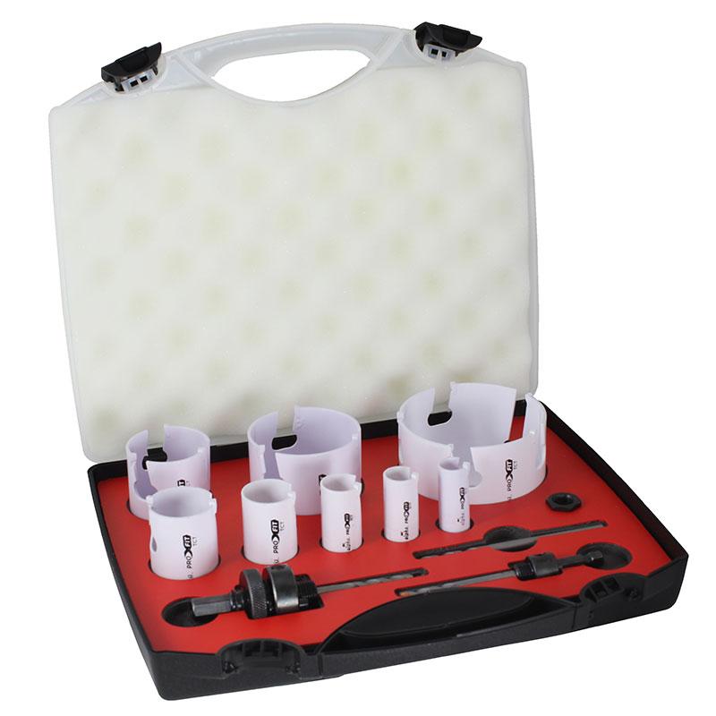 12 Piece | Alpha TCT Multi-Purpose Holesaw Kit