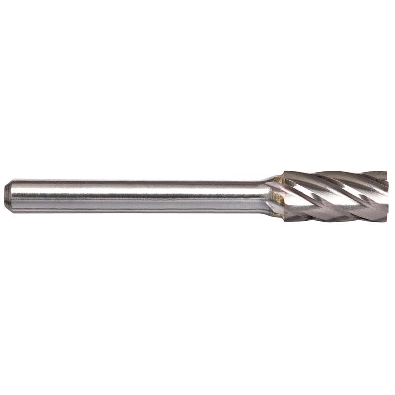 6mm Cylindrical Aluminium Cut Carbide Burr
