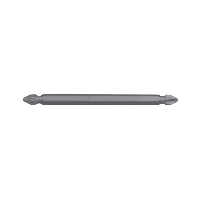 PH2 x 100mm Phillips Double Ended Bit Carded