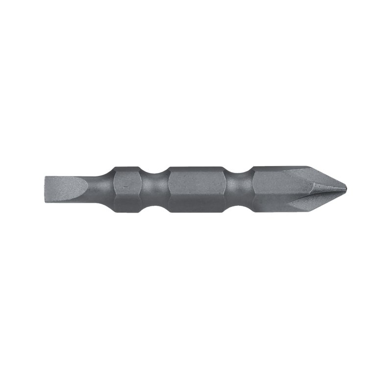PH1/SL4 x 45mm Phillips/Slot Double Ended Bit