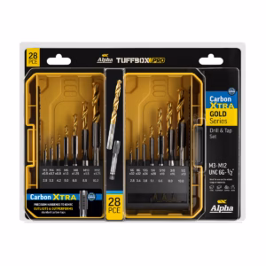28 Piece | Alpha Drill and Tap Metric & UNC Tuffbox Pro Set
