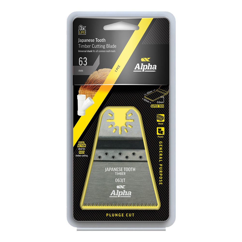 Japanese Tooth 63mm - Timber Multi-Tool Blade