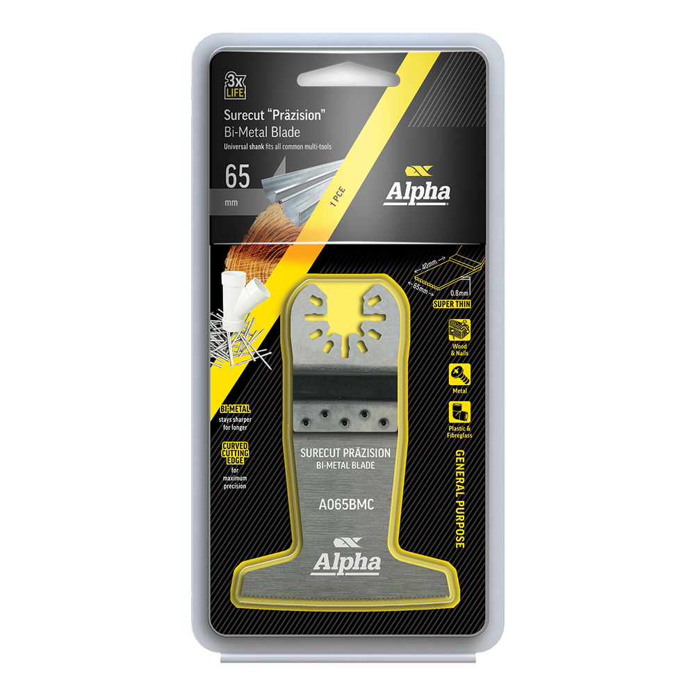 Surecut Prazision 65mm - Bi-Metal Multi-Tool Blade